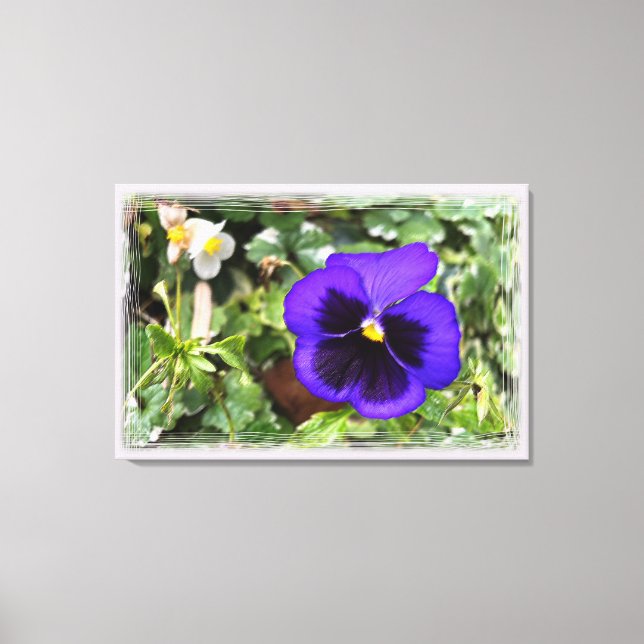 Impressão Em Tela Roxo (Frente)