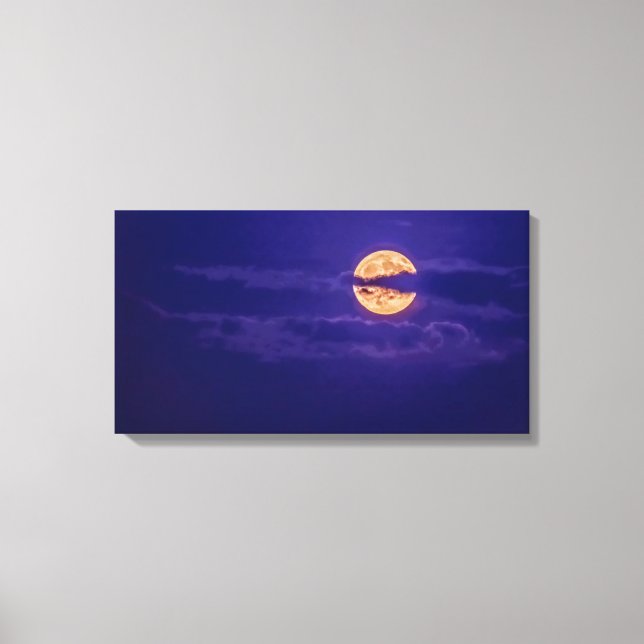 Impressão Em Tela Roxo (Frente)