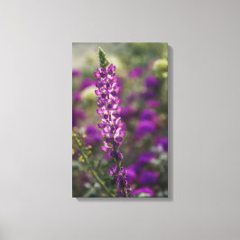 Impressão Em Tela Roxo