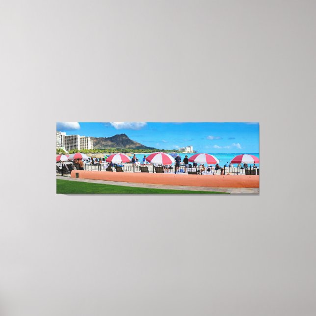 Impressão Em Tela Royal Hawaiian Wall (Frente)