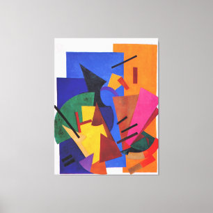 Impressão Em Tela Rozanova - Voo de um avião,