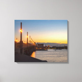 Impressão Em Tela Rua, Augustine Noite