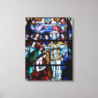 Impressão Em Tela Rua: Augustine Stainle Glass