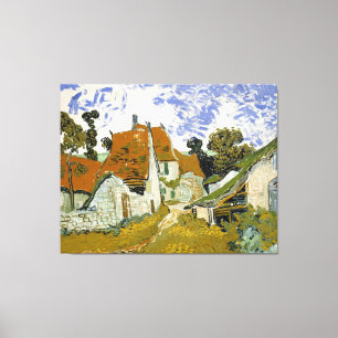 Impressão Em Tela Rua Auvers-sur-Oise Vincent van Gogh