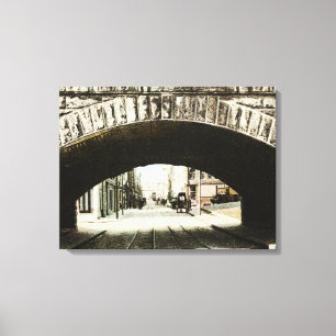 Impressão Em Tela Rua Center (Brockton)