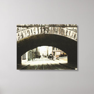 Impressão Em Tela Rua Central (Brockton)