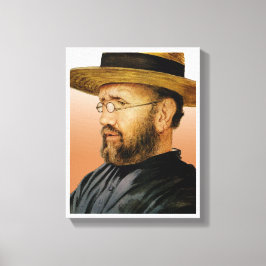 Impressão Em Tela Rua. Damien de Molokai