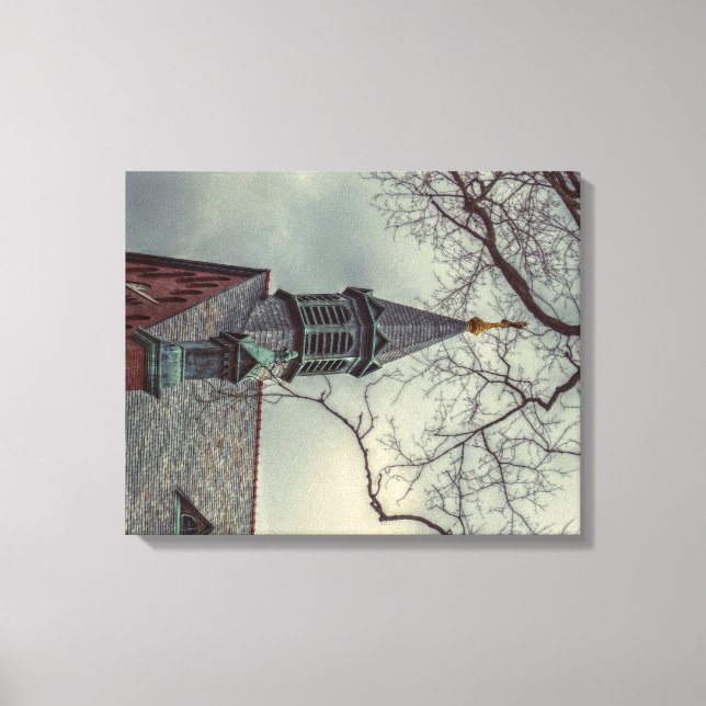 Impressão Em Tela Rua Joseph Chapel (Frente)