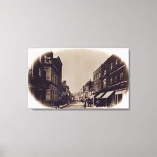 Impressão Em Tela Rua principal de Godalming, Surrey, c.1900