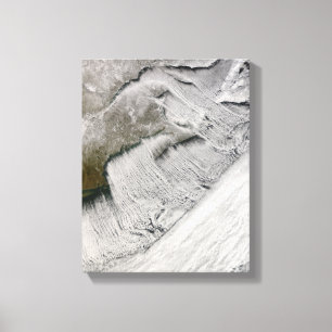 Impressão Em Tela Ruas da nuvem fora de Nova Inglaterra e do
