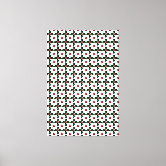 Impressão Em Tela Ruby Gemstone Red (Frente)