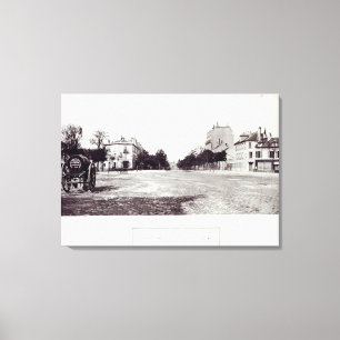 Impressão Em Tela Rue d'Enfer, da estrada para Orleans