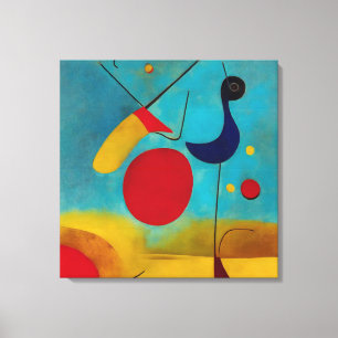 Impressão Em Tela Runner Modern Abstrato Road