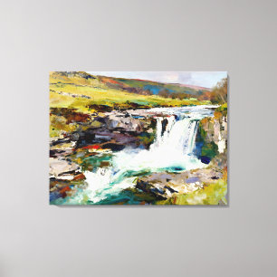 Impressão Em Tela "Rush of Dales" - Uma paisagem de Yorkshire