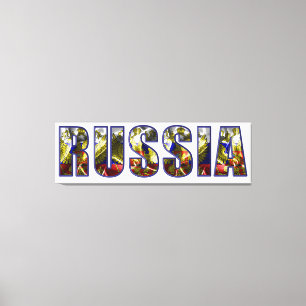 Impressão Em Tela Rússia
