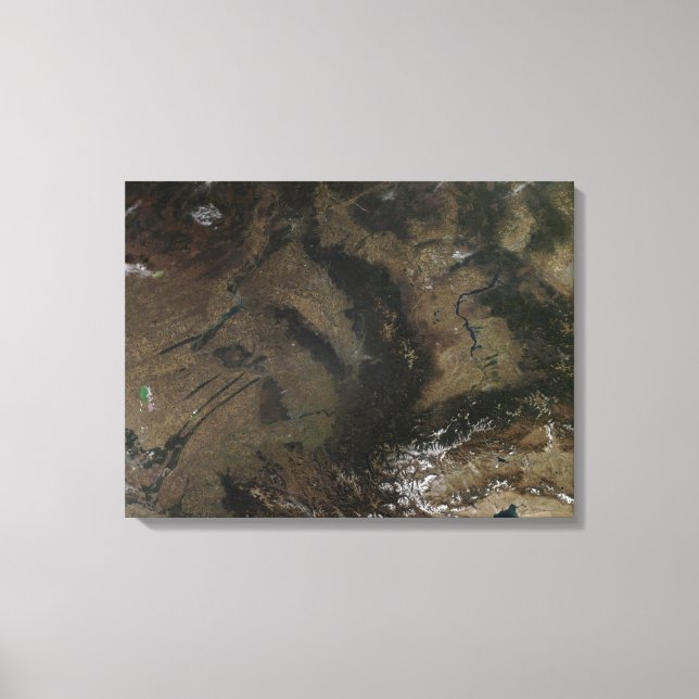 Impressão Em Tela Rússia Central do Sul (Frente)