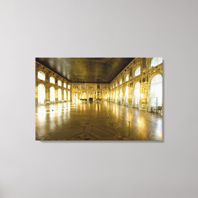 Impressão Em Tela Rússia, Ruas. Petersburgo, Palácio de Catherine (t (Frente)