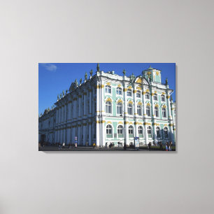 Impressão Em Tela Rússia, Ruas. Petersburgo, Palácio de Inverno, O