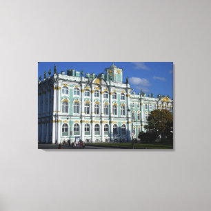 Impressão Em Tela Rússia, Ruas. Petersburgo, Palácio de Inverno, O