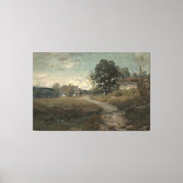 Impressão Em Tela Rustic Country Landscape Vintage Wall Art