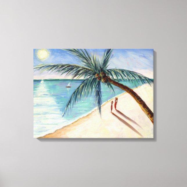 Impressão Em Tela Rustling Palm 2004 (Frente)