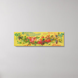 Impressão Em Tela Sabão LabelParis de Savon Superfins, France