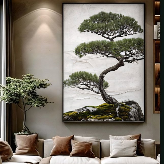 Impressão Em Tela Sabedoria Silenciosa (Criador carregado)