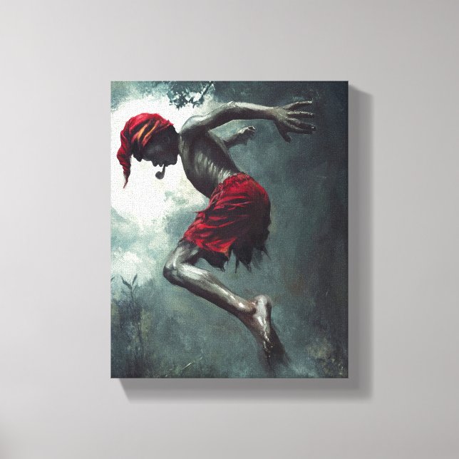 Impressão Em Tela Saci (Impressão semelhante à pintura à mão) (Frente)