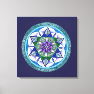 Impressão Em Tela Sacred Geometry Mandala