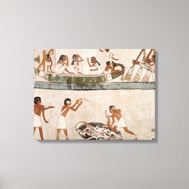 Impressão Em Tela Sacrifício e purificação de um touro (Frente)