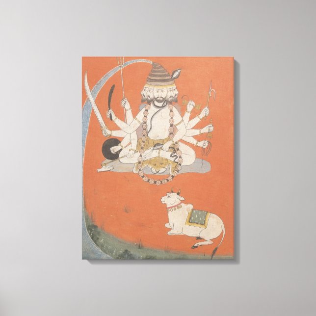 Impressão Em Tela Sadashiva, Rajasthan (Frente)
