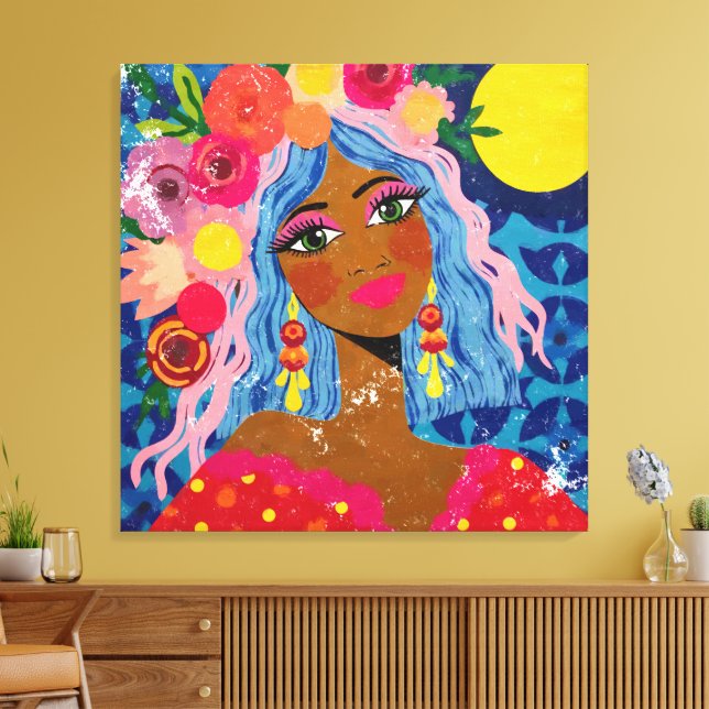 Impressão Em Tela Saindo Sob O Sol (Insitu(Sala de estar))