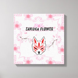 Impressão Em Tela Sakura Flower - A Beleza da Cherry Blo Japonesa