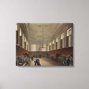 Impressão Em Tela Sala da escola de Eton, da "história da faculdade
