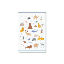 Sala de Crianças de Alfabeto Animal