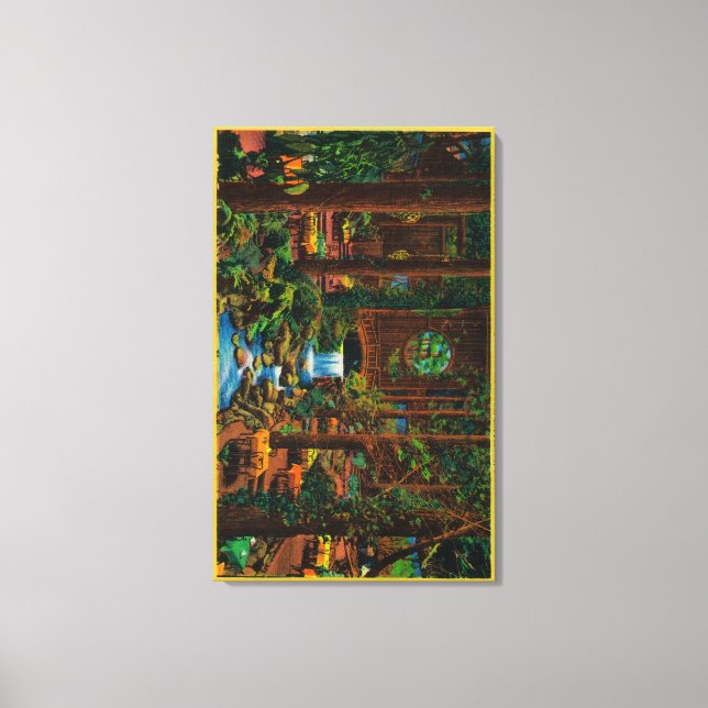 Impressão Em Tela Sala de Jantar Brookdale LodgeBrookdale, CA (Frente)