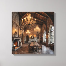 Impressão em Tela (Sala de Jantar do Castelo)
