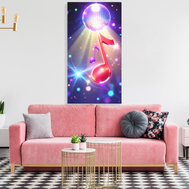Impressão Em Tela Sala de Música (Insitu(Sala de estar))