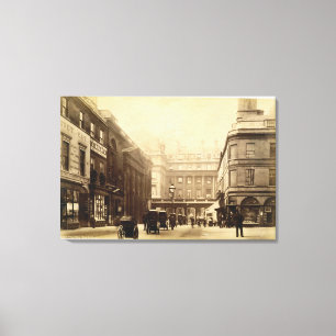 Impressão Em Tela Salas do quadrado e de bomba da abadia, banho,