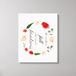 Impressão Em Tela Salm 33, Bondade do Cheio, Botânica