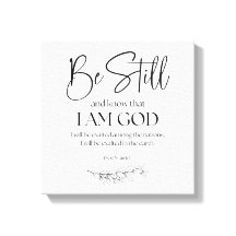 Salm 46:10 Fique quieto e saiba que eu sou Deus