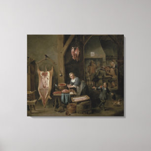 Impressão Em Tela Salsicha-fazer, 1651