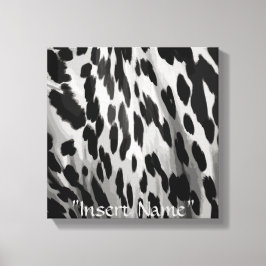 Impressão Em Tela Salt e Pepper Hide