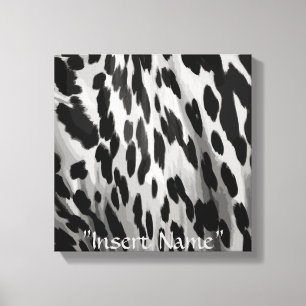 Impressão Em Tela Salt e Pepper Hide