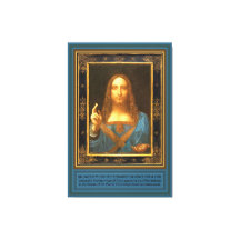 Salvator Mundi por Leonardo da Vinci c 1500