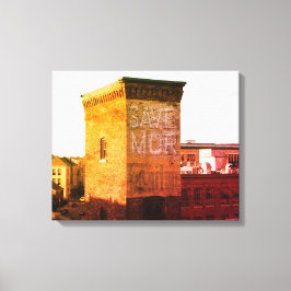 IMPRESSÃO EM TELA SALVE MOBILIÁRIO SAVE MOR SÉRIE DE TELHADOS