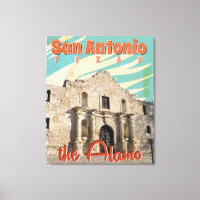 San Antonio, Texas, O Poster de viagens do Áamo