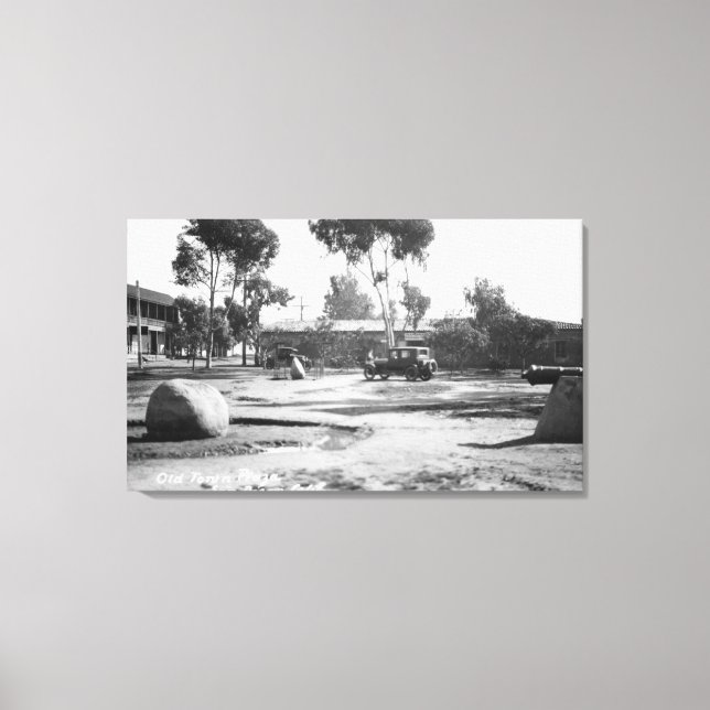 Impressão Em Tela San Diego, CA Old Town Plaza Ver Fotografia (Frente)