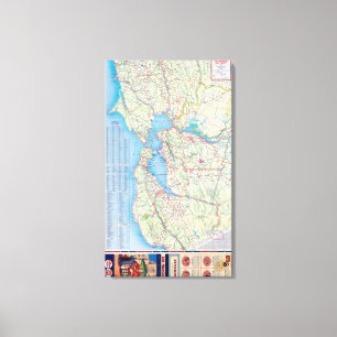 Impressão Em Tela San Francisco e vizinhança 2