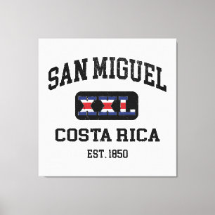 Impressão Em Tela San Miguel, Costa Rica - XXL Atletismo